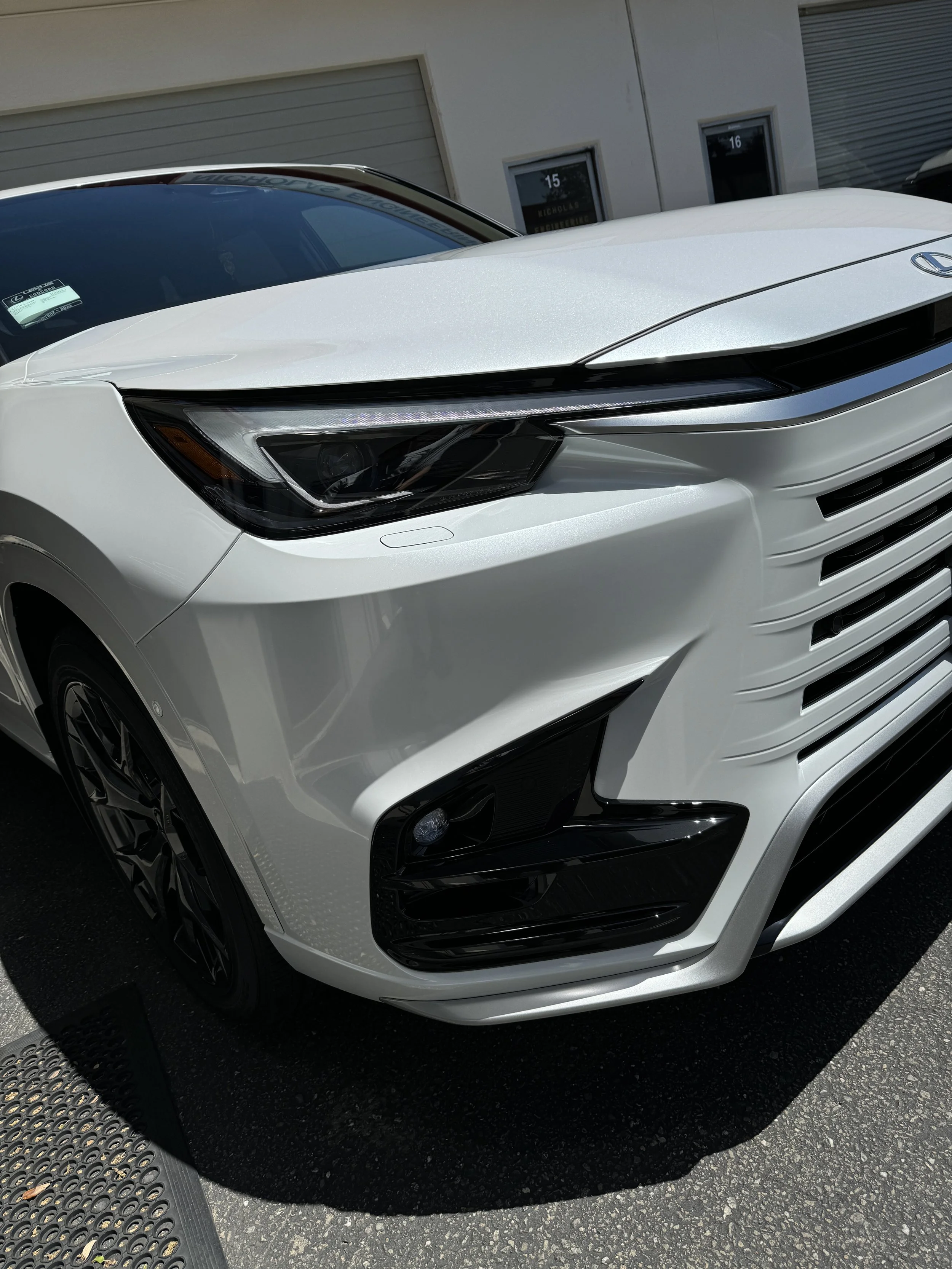 2024 Lexus TX500h (Wind Chill Pearl) — DETAILERSHIP™